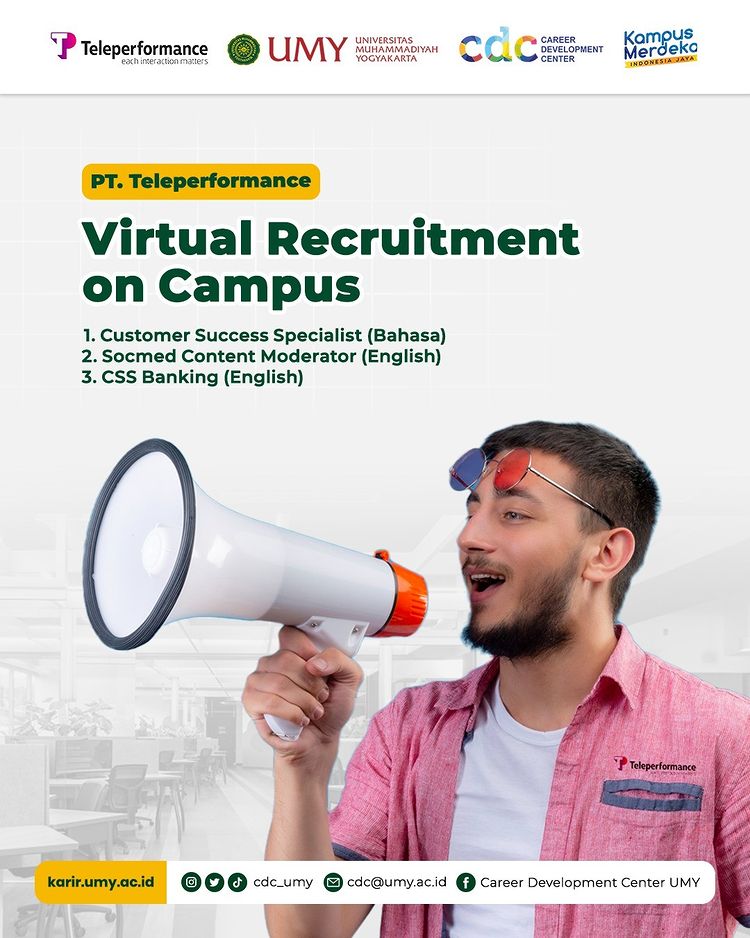 [Virtual Campus Recruitment: PT. Teleperformance]