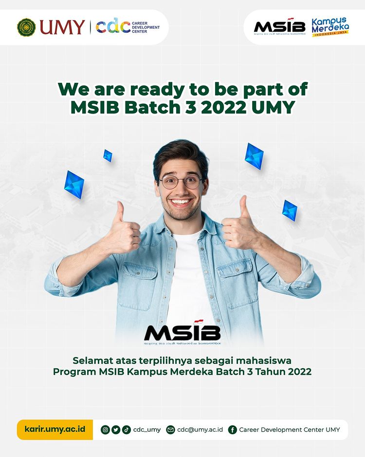 [READY TO BE PART OF MSIB BATCH 3 2022 UMY]